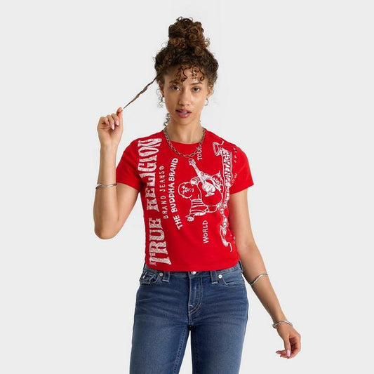 Women's True Religion Heritage Baby T-Shirt