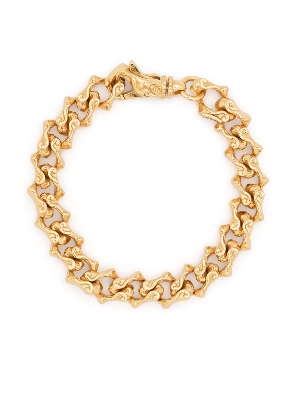 Emanuele Bicocchi cable link chain polished finish bracelet