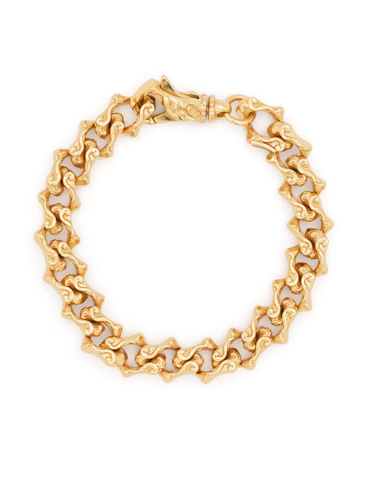 Emanuele Bicocchi cable link chain polished finish bracelet