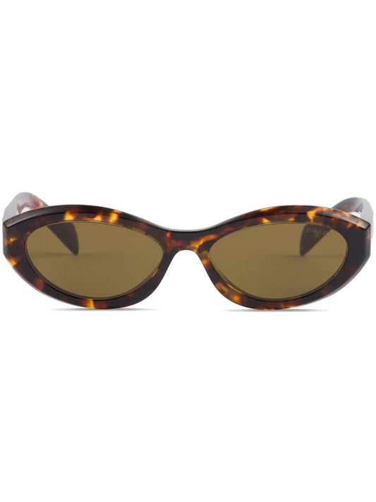 Prada Eyewear Symbole oval frame sunglasses