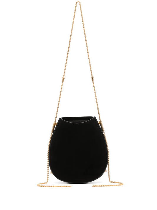 NEOUS Corvus 0.1 suede shoulder bag