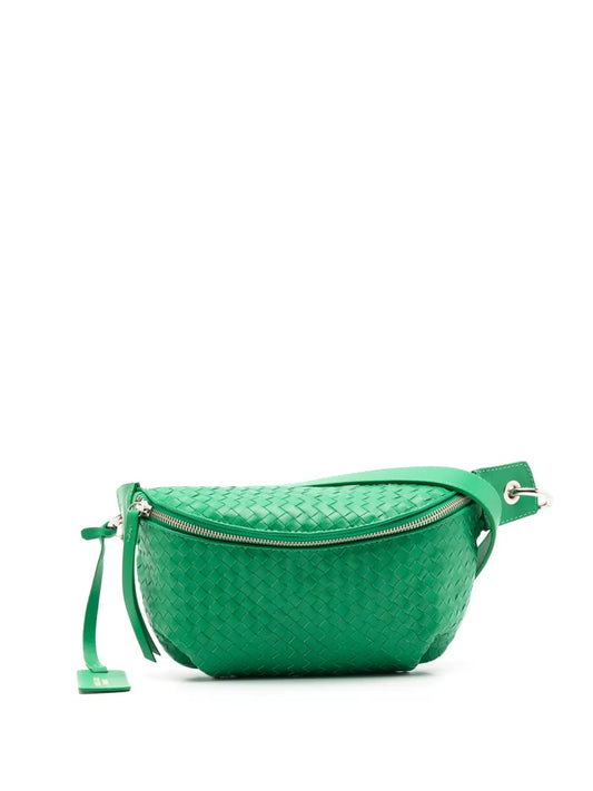 Sarah Chofakian Orsay interwoven leather belt bag