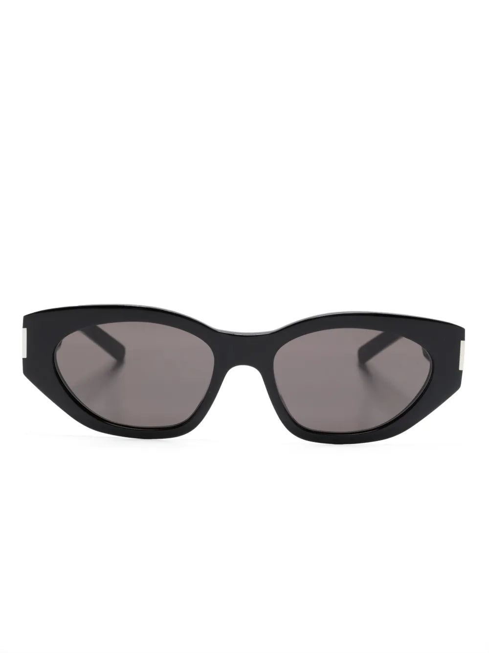 Saint Laurent Eyewear Bold Geo oval frame sunglasses