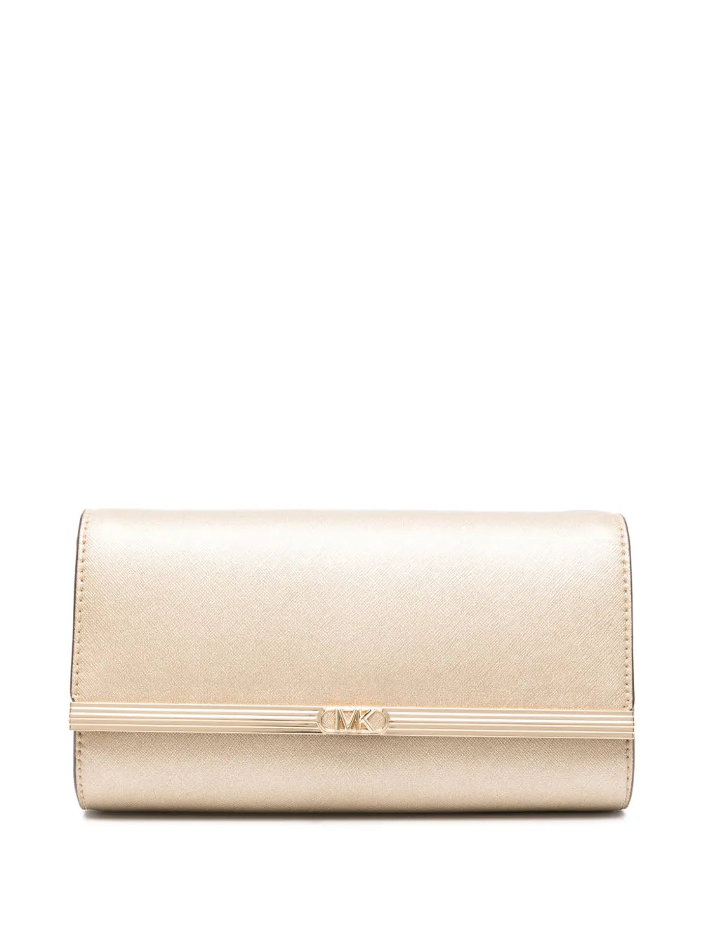 Michael Kors Collection Mona logo plaque clutch bag