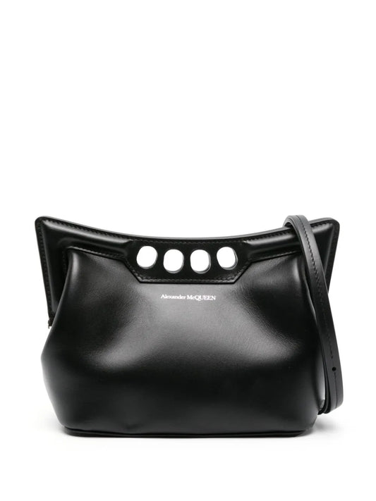 Alexander McQueen mini The Peak clutch bag