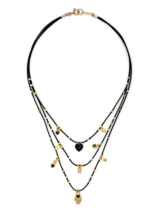 ISABEL MARANT Happiness layered necklace