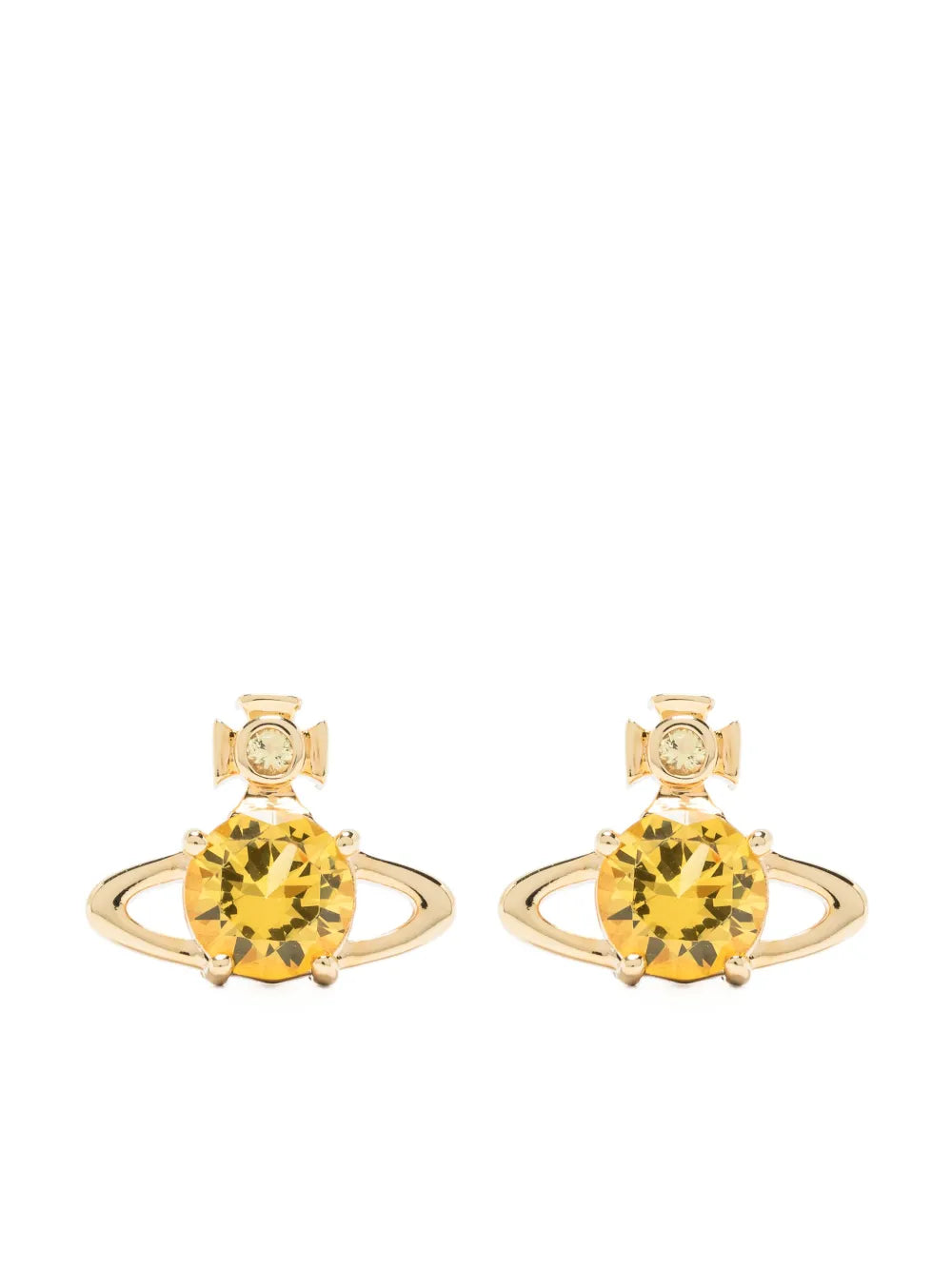 Vivienne Westwood Reina Orb plaque earrings