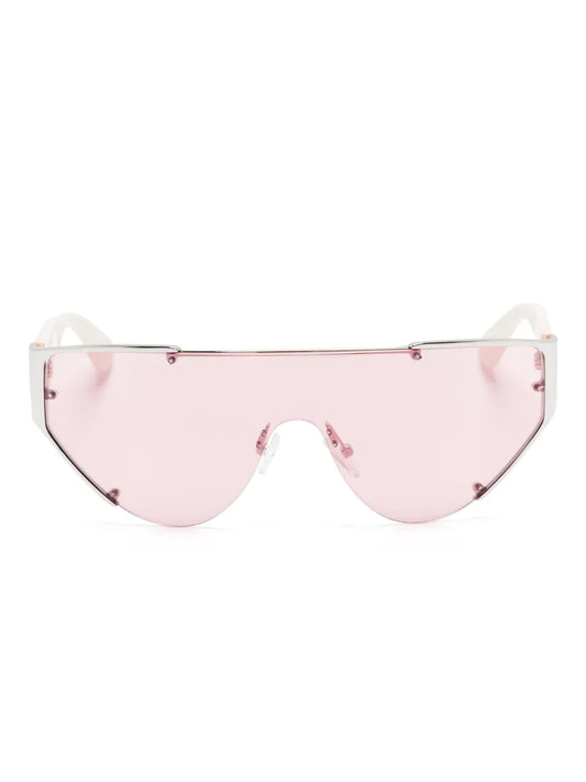 Alexander McQueen Eyewear shield frame sunglasses
