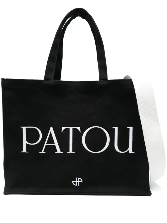 Patou large Patou canvas tote bag