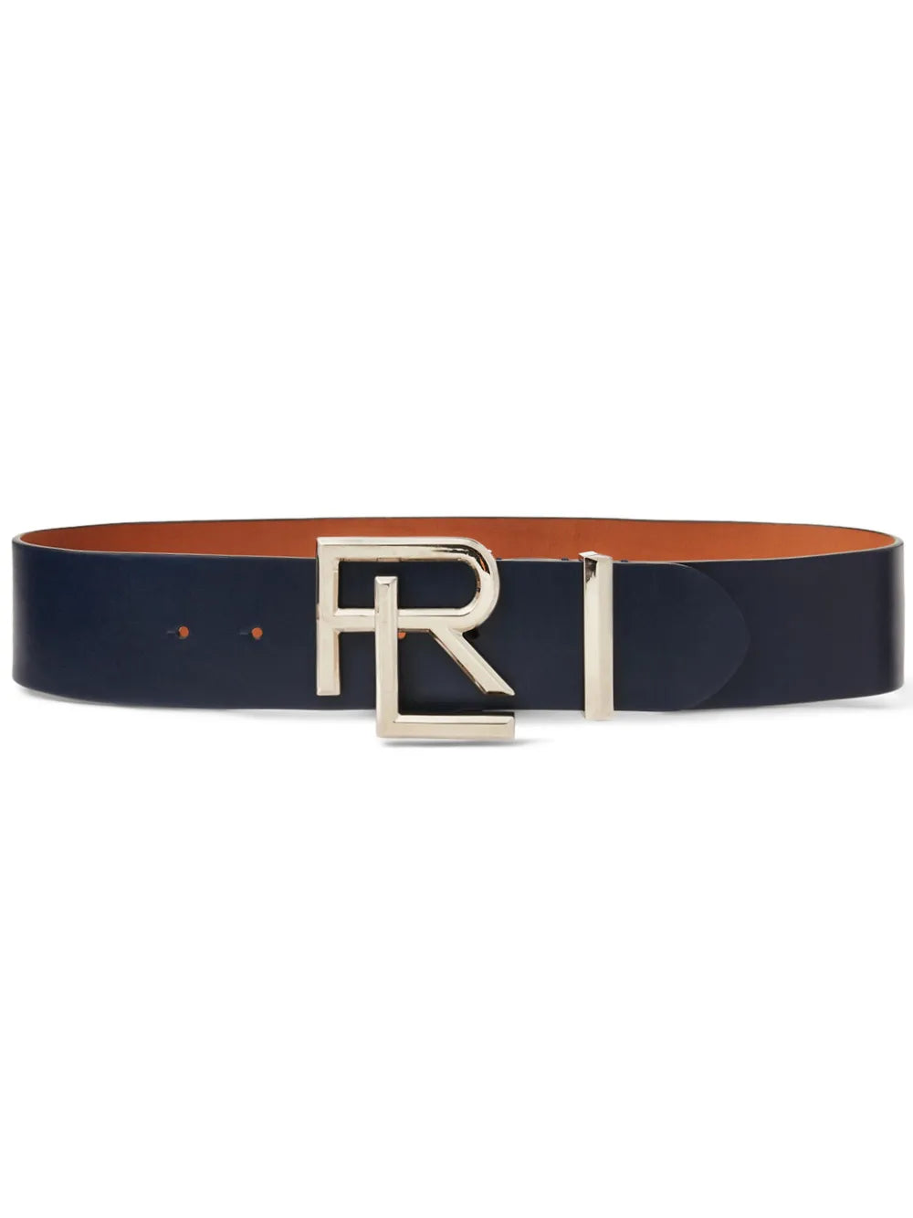 Ralph Lauren Collection logo buckle leather belt
