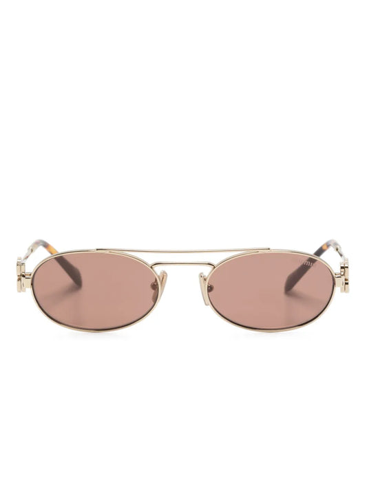 Miu Miu Eyewear oval frame sunglasses