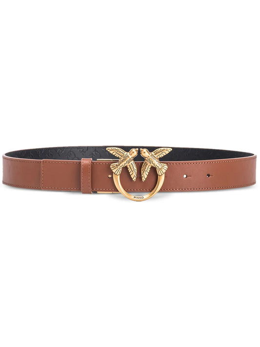 PINKO Love Berry H3 leather belt