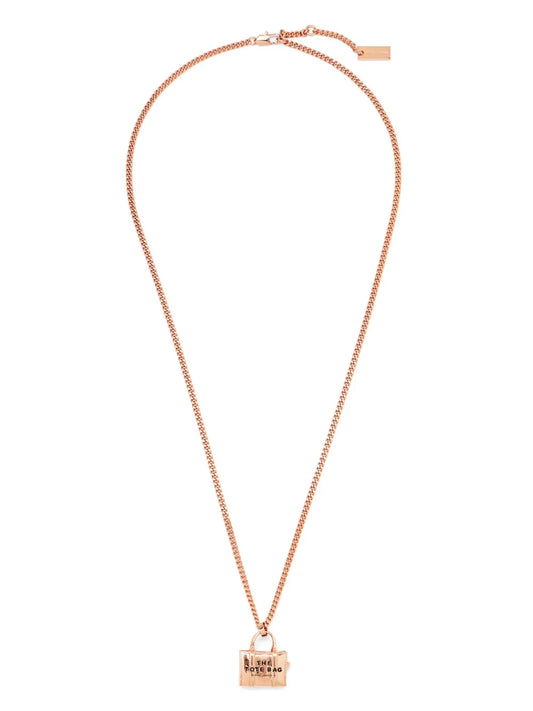 Marc Jacobs The Mini Icon Tote Bag charm necklace