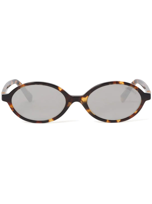 Miu Miu Eyewear Regard oval frame sunglasses