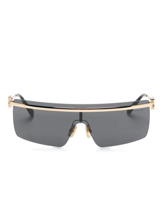 Miu Miu Eyewear mask frame sunglasses