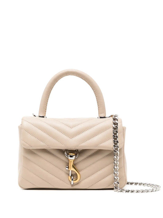 Rebecca Minkoff Edie quilted leather satchel bag