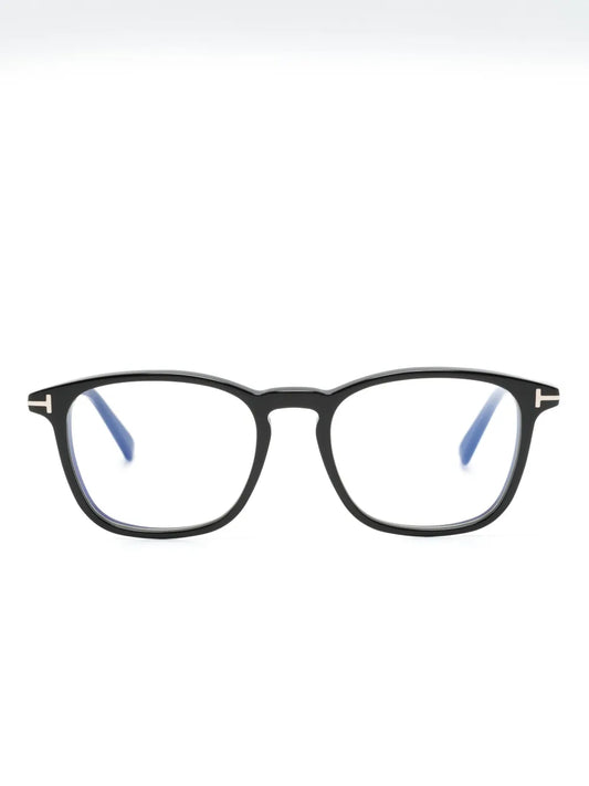 TOM FORD Eyewear light filtering round frame glasses