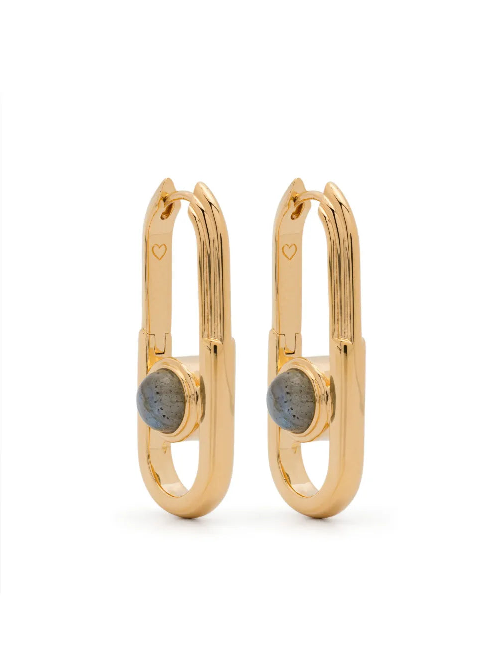 Missoma Zenyu Link Gemstone hoops