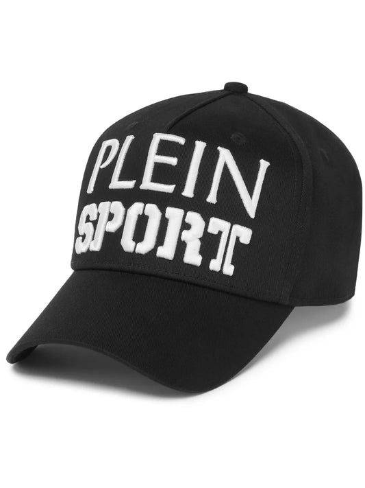Plein Sport logo embroidered baseball cap