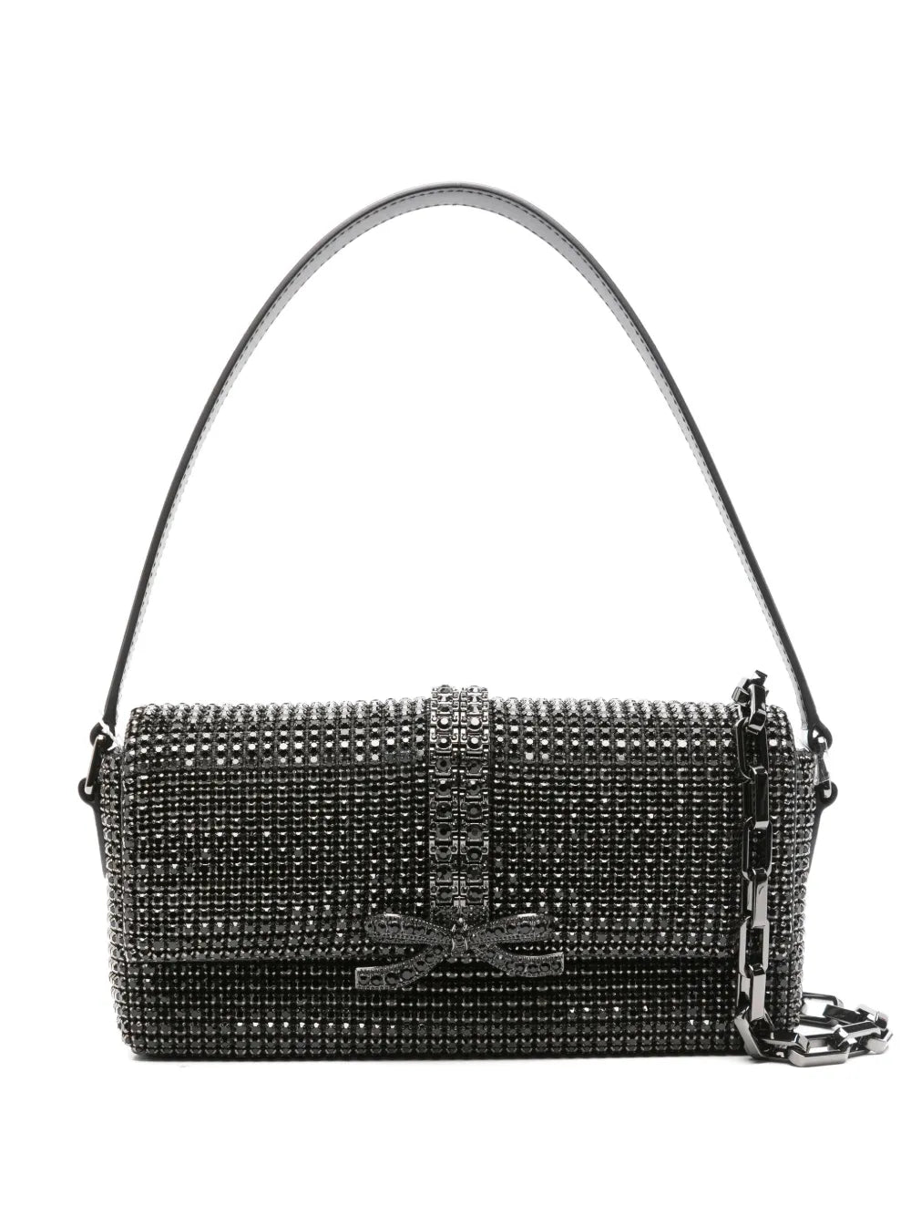 Self-Portrait gem embellished shoulder bag