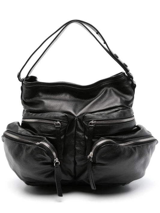 Vic Matie leather shoulder bag