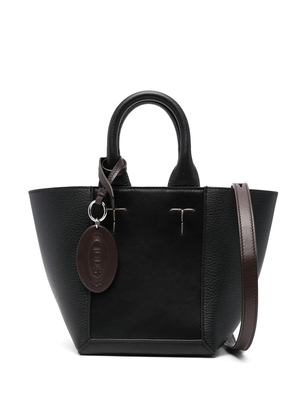 Tod's mini logo pendant tote bag