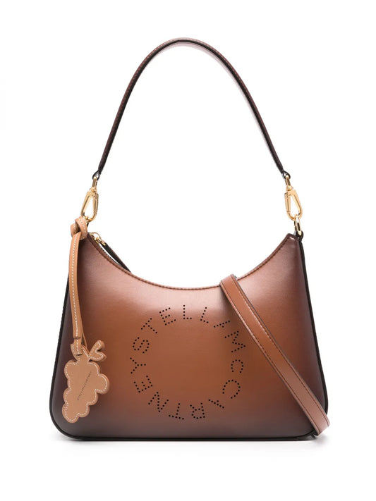 Stella McCartney perforated logo shoulder bag
