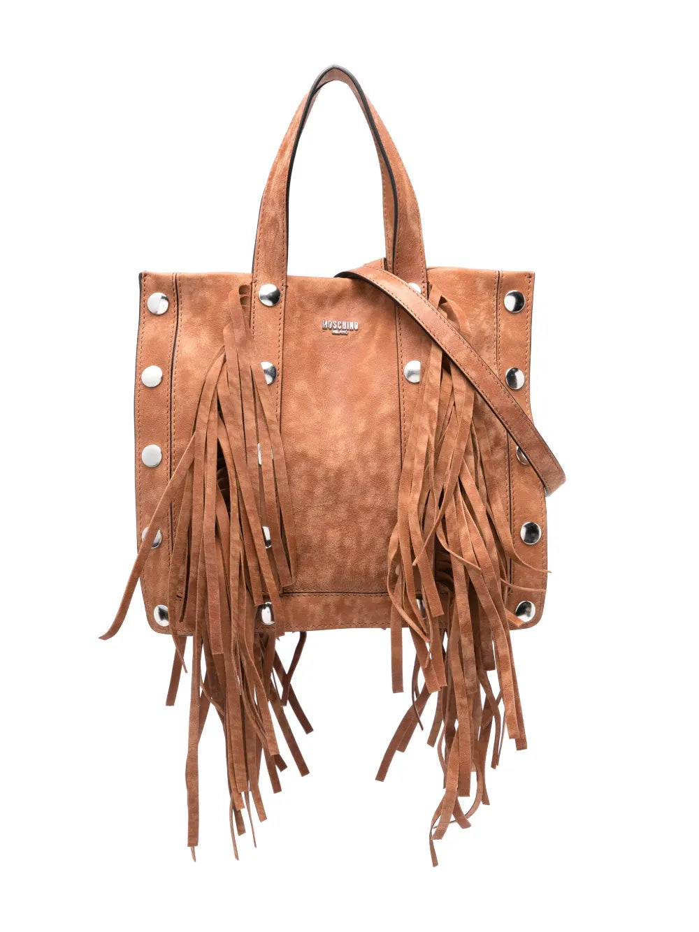 Moschino logo lettering tote bag