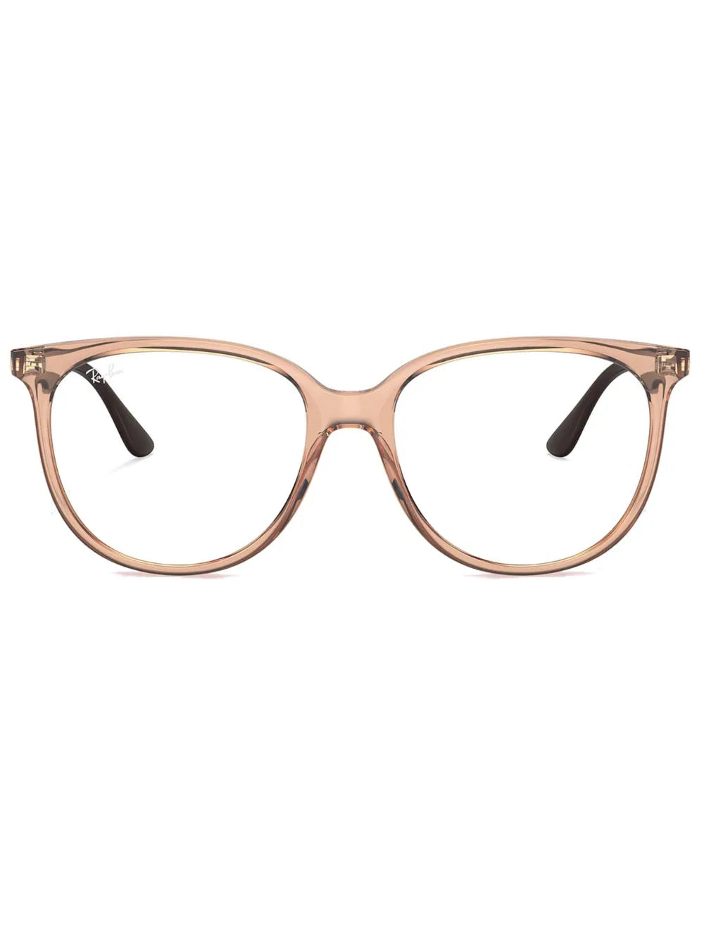 Ray-Ban transparent square frame glasses