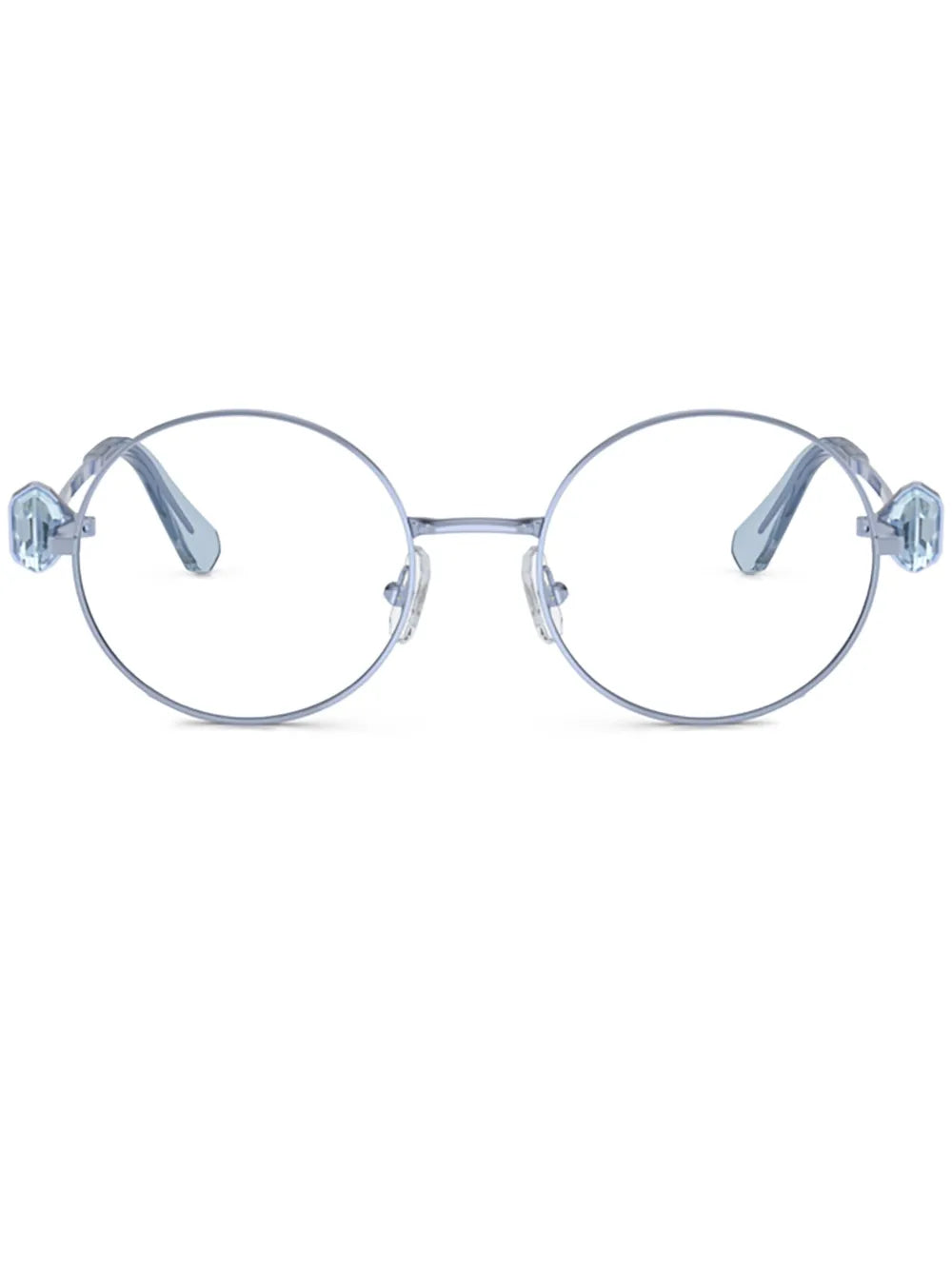 Swarovski round frame glasses