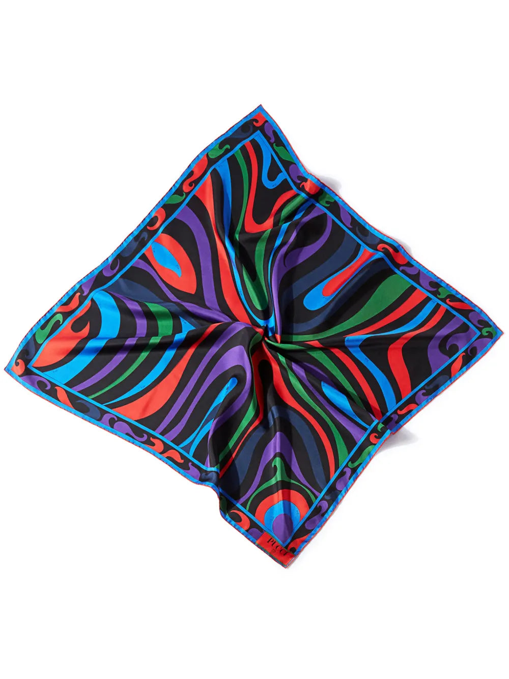 PUCCI Marmo print silk scarf
