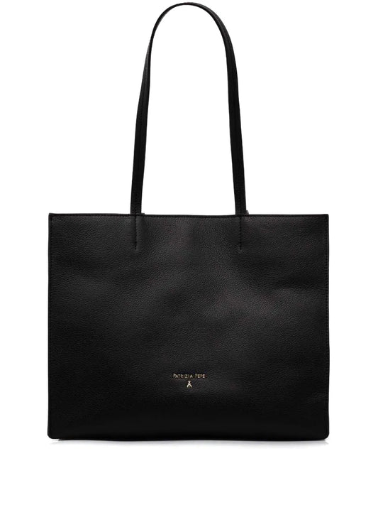 Patrizia Pepe logo print tote bag