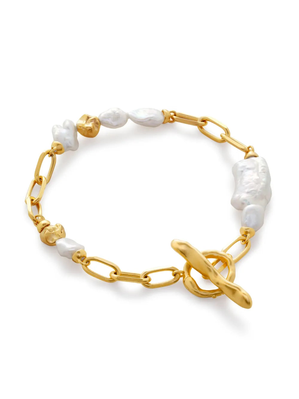 Monica Vinader x Amy Powney keshi pearl bracelet