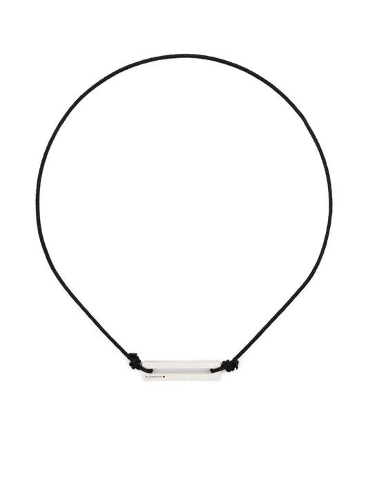 Le Gramme lacquered cord bracelet