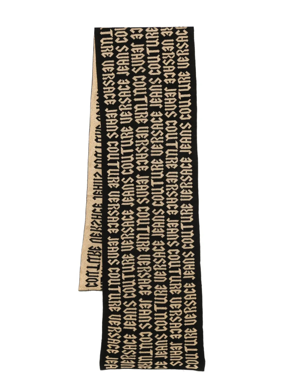 Versace Jeans Couture intarsia logo scarf