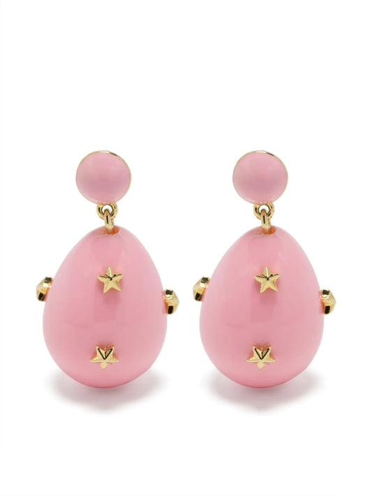 Eshvi galaxy drop earrings