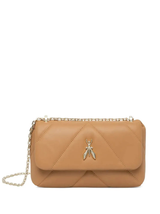 Patrizia Pepe Fly leather shoulder bag