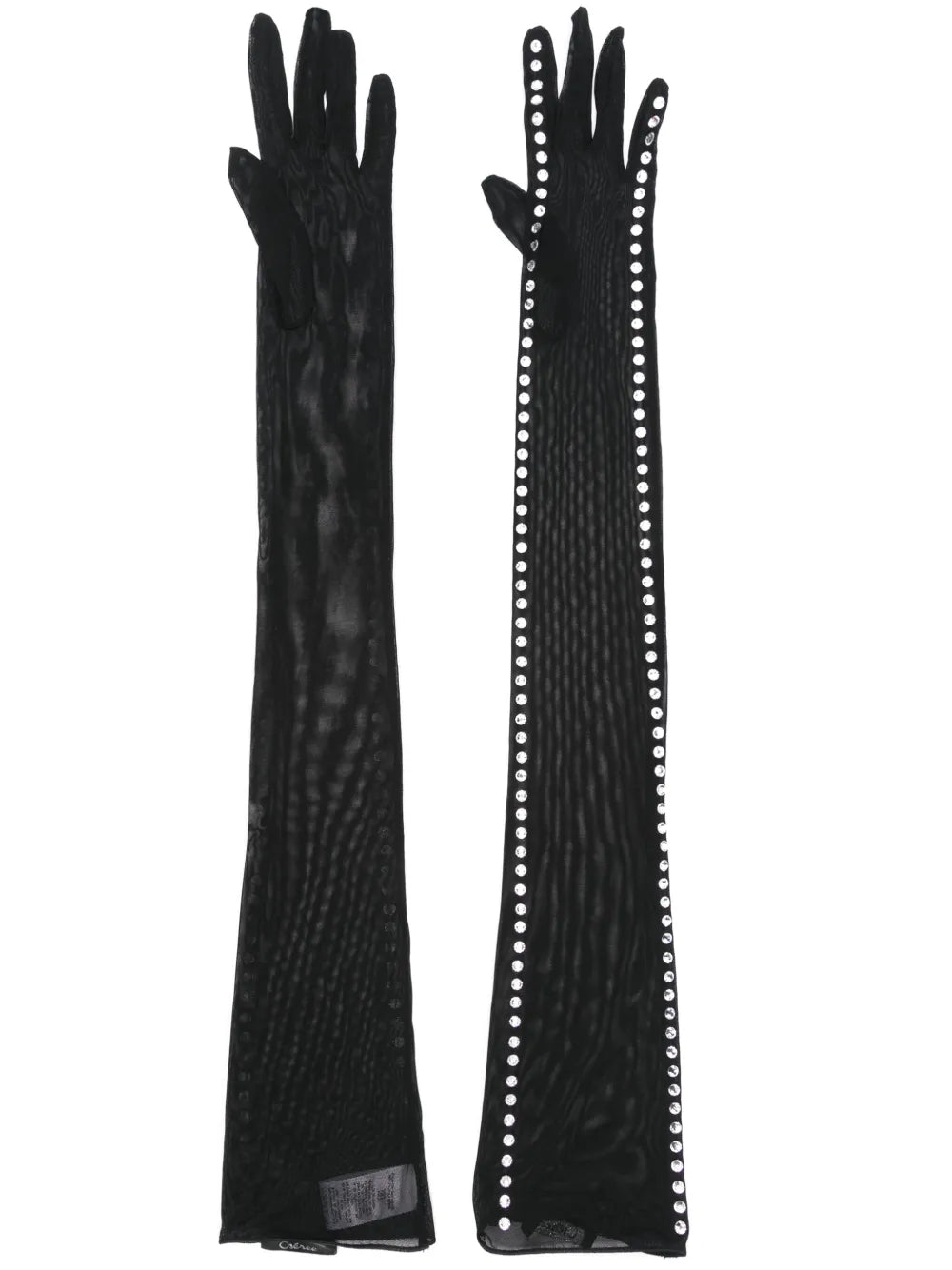 Oséree gem embellished gloves