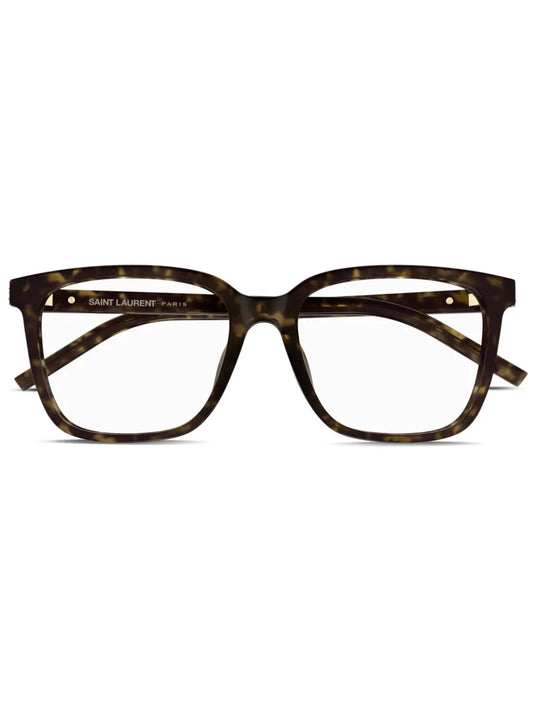 Saint Laurent Eyewear tortoiseshell effect square glasses