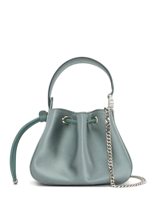 Oscar de la Renta nano Crystal Pavé O Handle bag