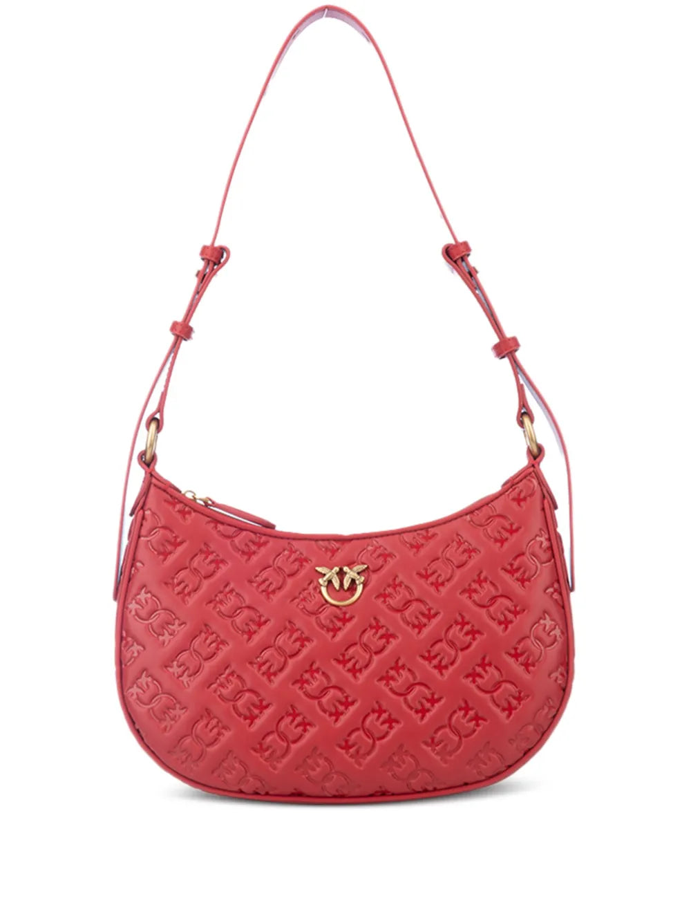 PINKO monogram pattern shoulder bag