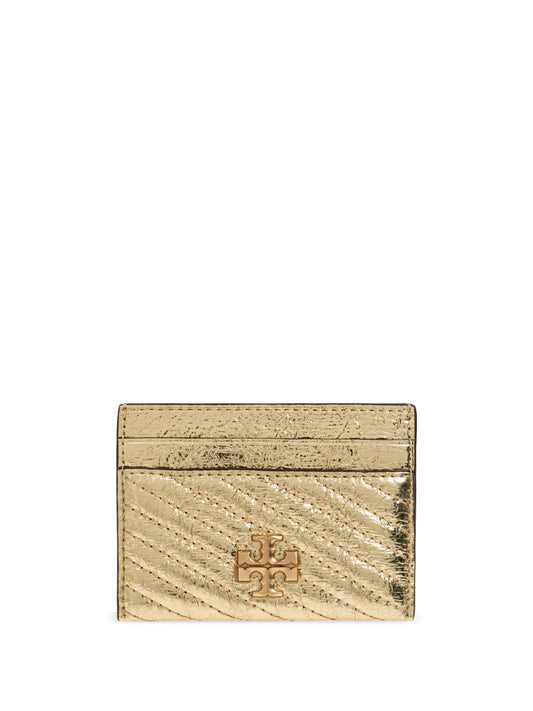 Tory Burch logo plaque card holder