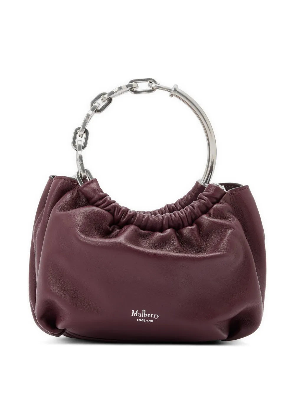 Mulberry leather tote bag