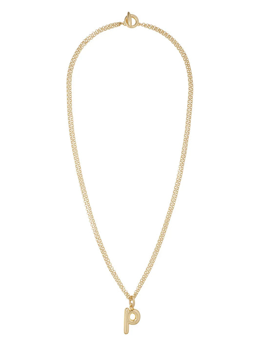 Roxanne Assoulin The Puffy Initial necklace