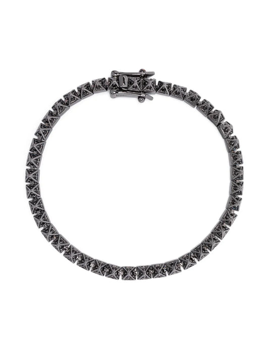 Eddie Borgo Pyramid pavé tennis bracelet