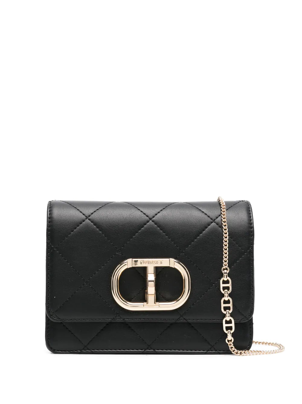 TWINSET Oval T clutch bag