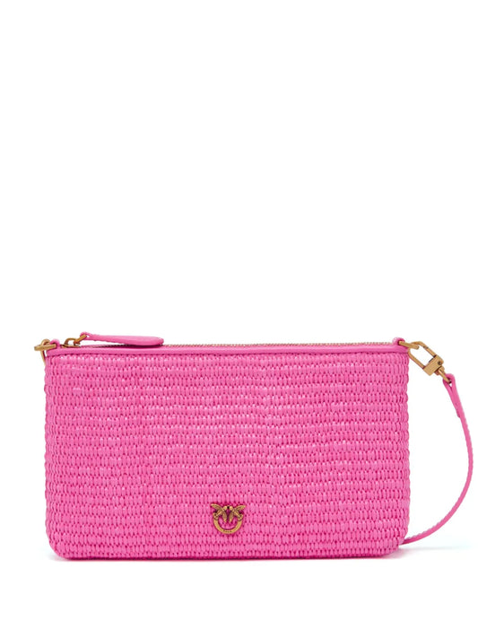 PINKO Love Birds clutch bag