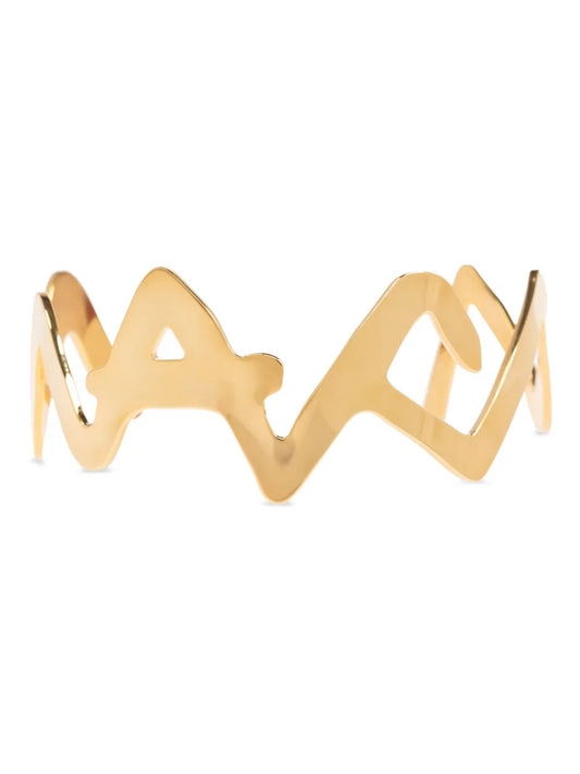 Marni logo choker necklace