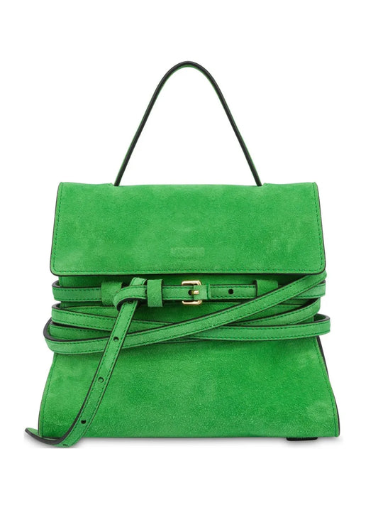 Moschino belted tote bag