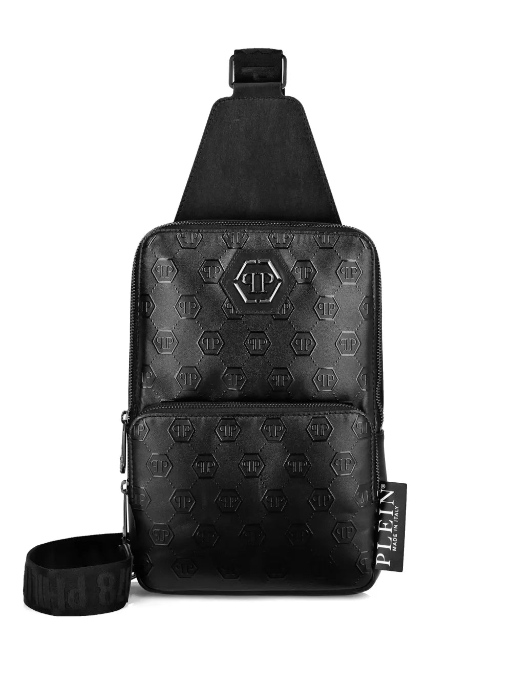 Philipp Plein monogram embossed crossbody bag